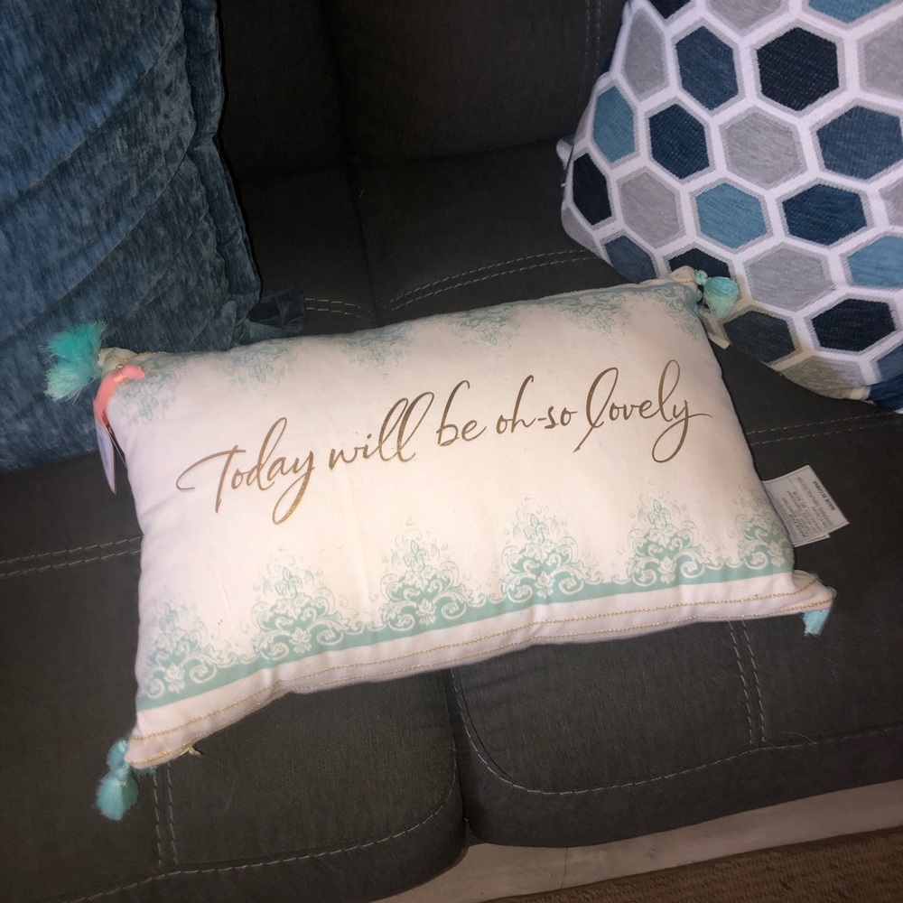 BNWT HALLMARK THROW PILLOW